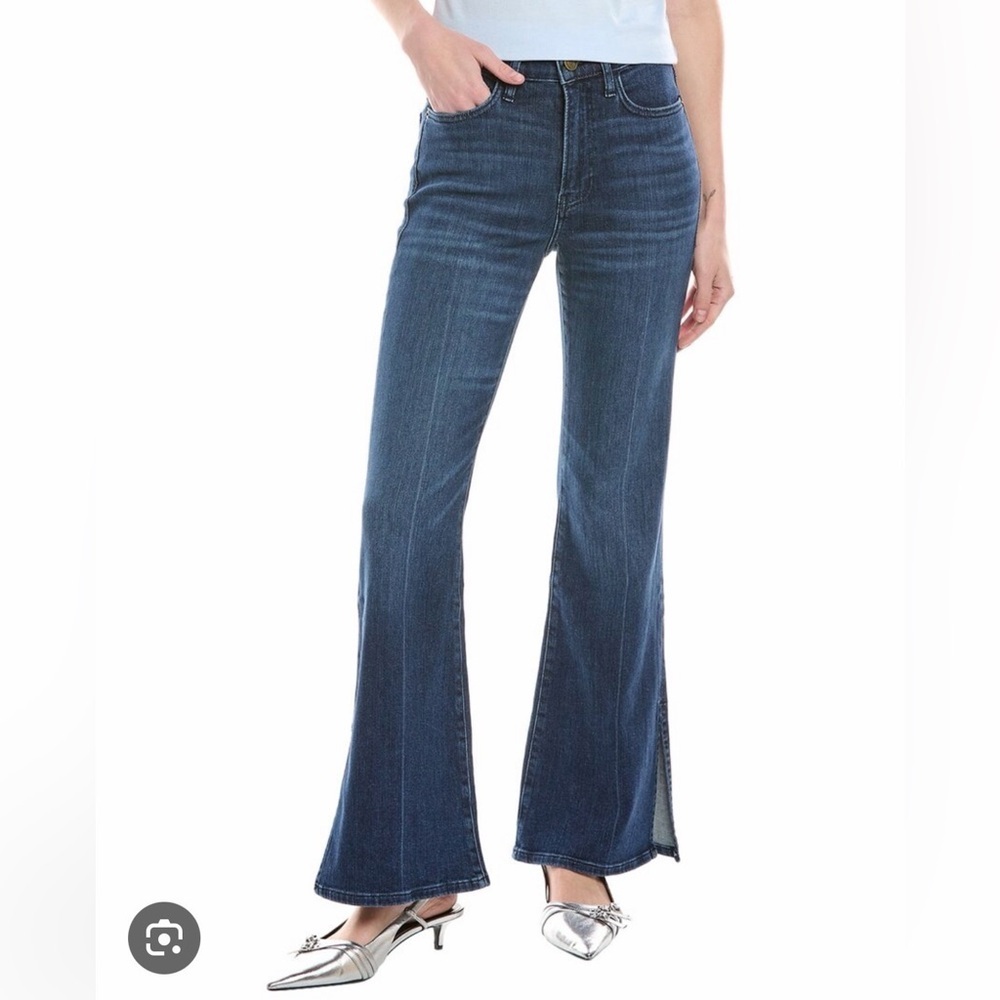 Frame Denim Le Easy Calvin Flare Jean Women's Blue 28